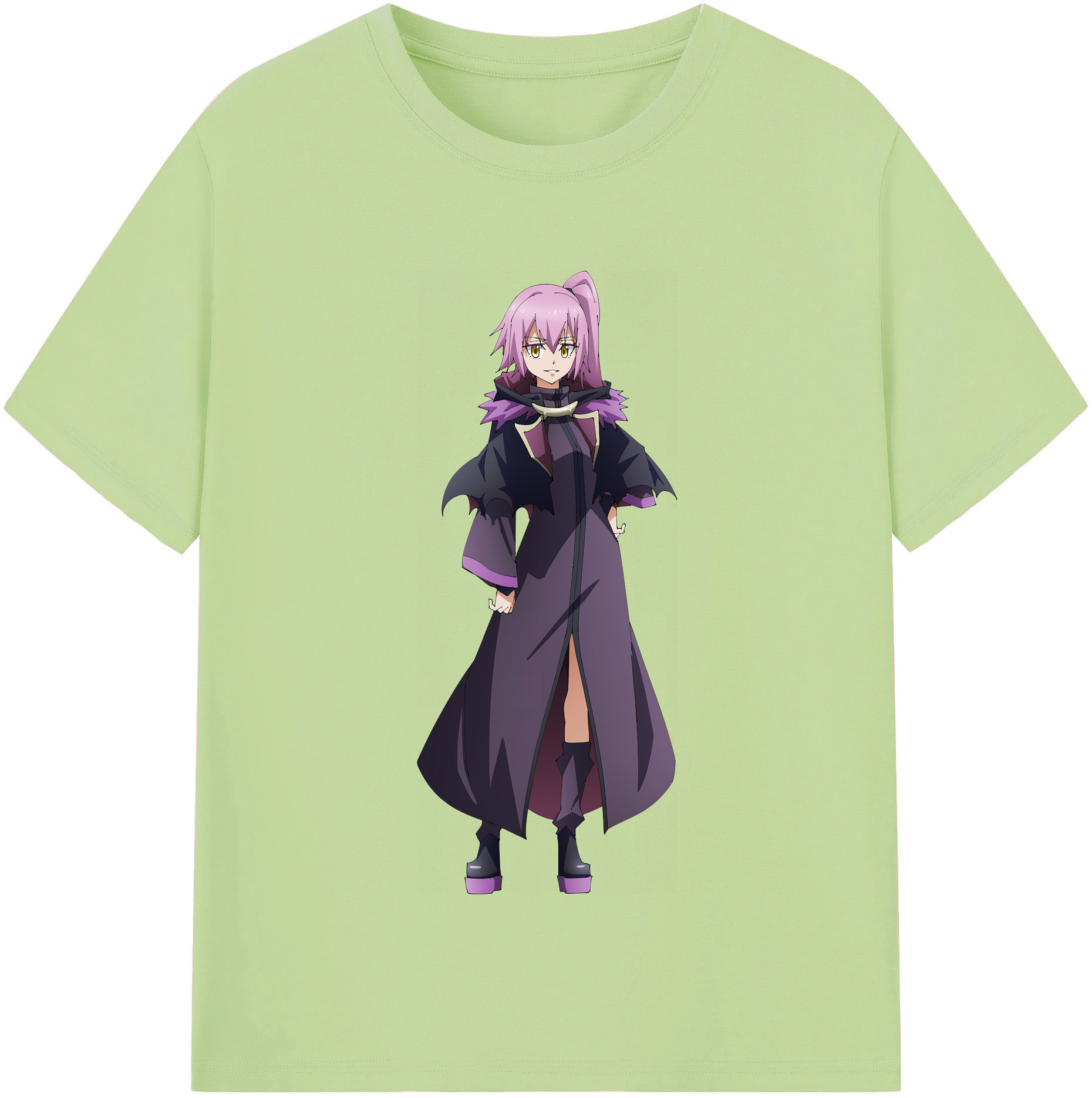 （画像用） 転スラ Regarding Reincarnated to Slime 綿100％半袖Tシャツ（フロントプリント）